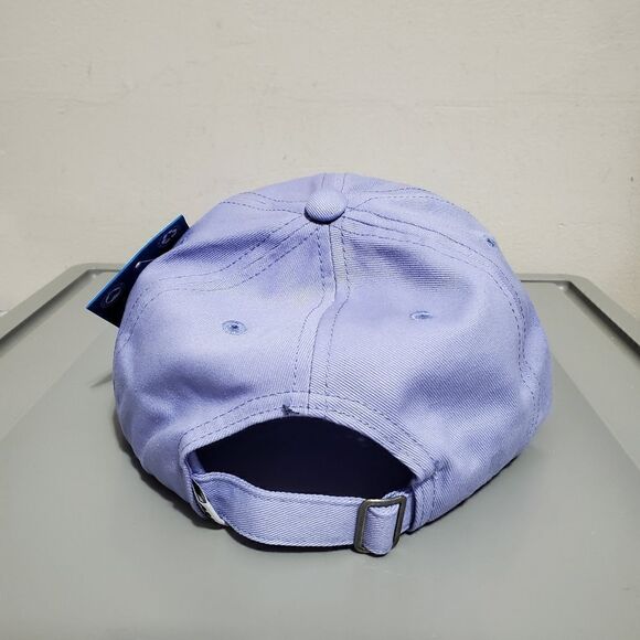 Obey Bold Label Organic Mens 6 Panel Strapback Digital Violet NWT - Picture 5 of 9